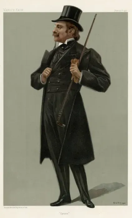 Framed Print : E Rostand / Vfair 1901 Framed Print : E Rostand / Vfair 1901