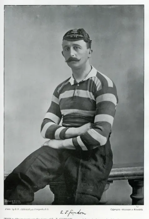 Framed Print : E T Gurdon, England international rugby player Framed Print : E T Gurdon, England international rugby player