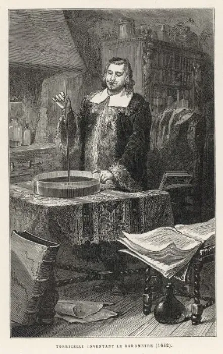 Framed Print : E Torricelli / Flammarion Framed Print : E Torricelli / Flammarion