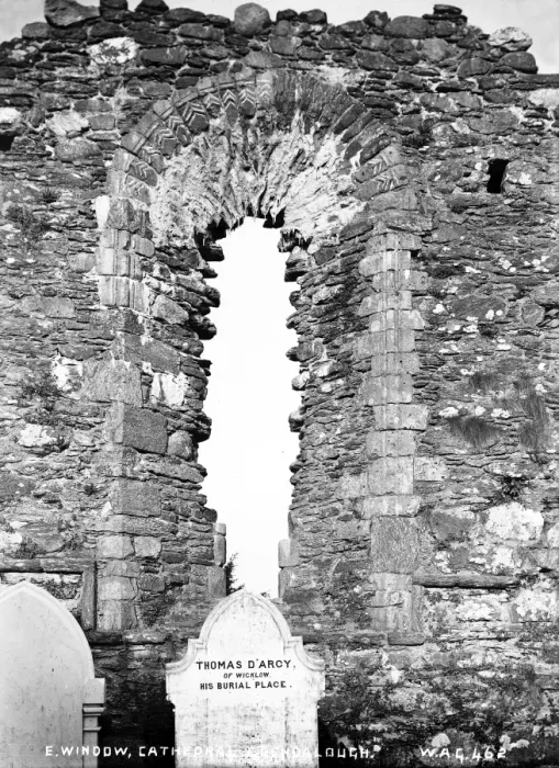 Framed Print : E Window, Cathedral, Glendalough Framed Print : E Window, Cathedral, Glendalough
