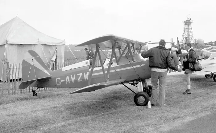 Framed Print : EAA Biplane Model B G-AVZW Framed Print : EAA Biplane Model B G-AVZW