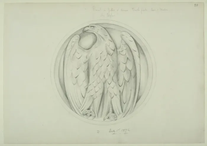 Framed Print : Eagle design Framed Print : Eagle design