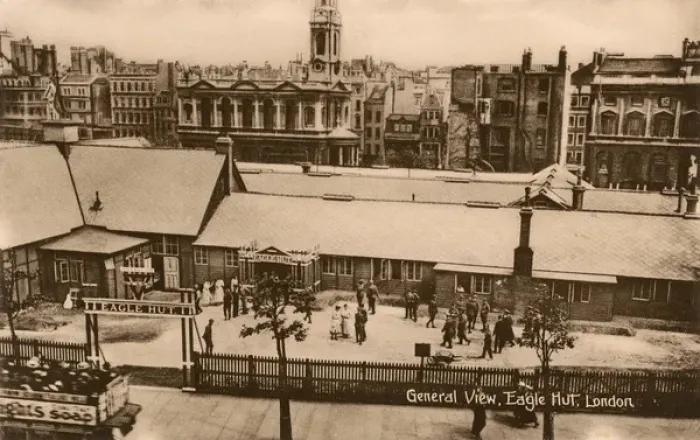Framed Print : Eagle Hut YMCA in London, WW1 Framed Print : Eagle Hut YMCA in London, WW1