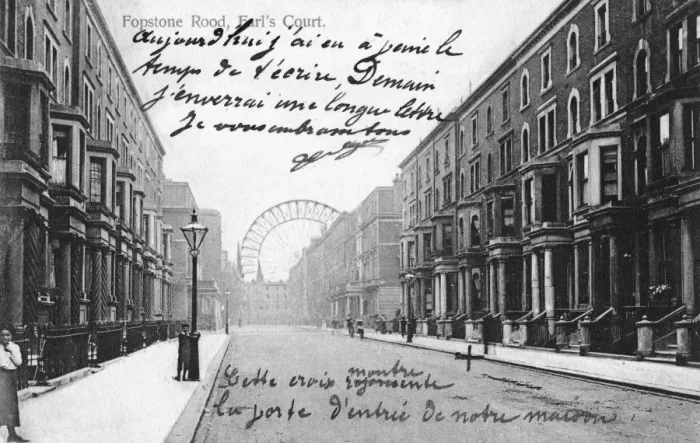 Framed Print : Earls Court / Fopstone Rd Framed Print : Earls Court / Fopstone Rd