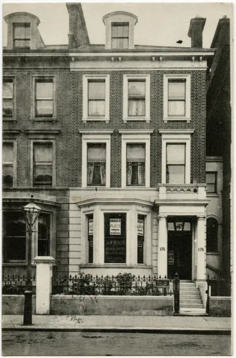 Framed Print : Earls Court, London, J & W Morley Estate Agents, Auctioneers Framed Print : Earls Court, London, J & W Morley Estate Agents, Auctioneers