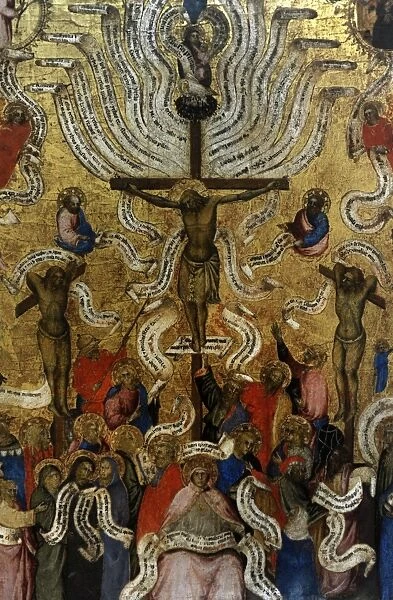Early 15th C. North Italian master. The Crucifixion. Nationa