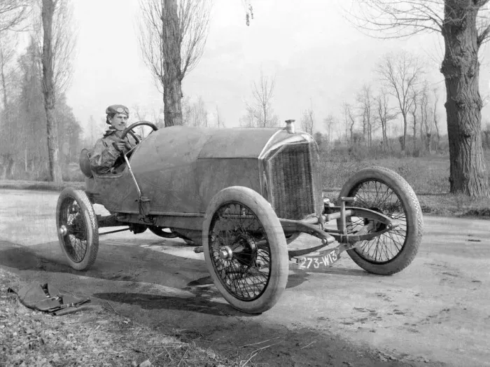 Framed Print : An early 1910s racing car Framed Print : An early 1910s racing car