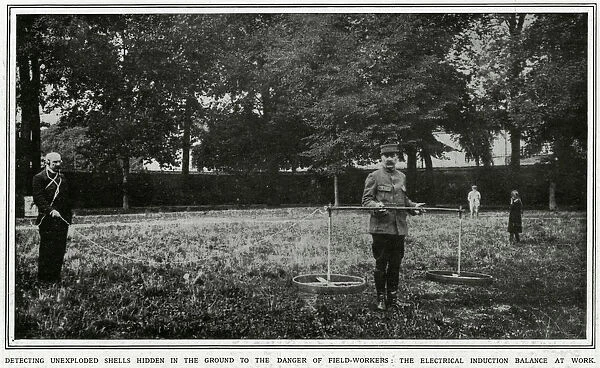 An early bomb disposal method to detect unexploded bombs