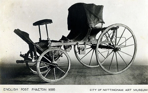 Early English Post Phaeton Carriage