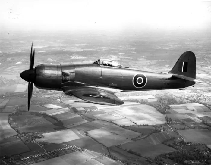 Framed Print : An early Hawker Sea Fury X TF901 Framed Print : An early Hawker Sea Fury X TF901