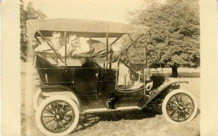 Framed Print : Early Model T Ford Vintage Car, Britain Framed Print : Early Model T Ford Vintage Car, Britain
