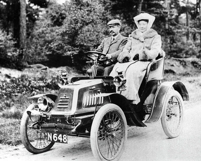 Framed Print : Early motor car Framed Print : Early motor car