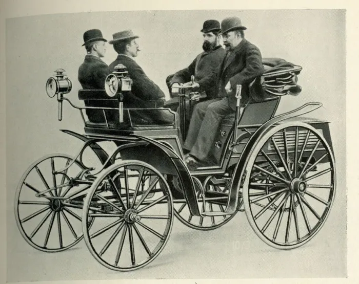 Framed Print : Early Motor Cars - A Benz Vis-A-Vis Framed Print : Early Motor Cars - A Benz Vis-A-Vis