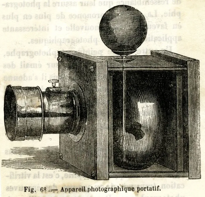 Framed Print : Early Portable Camera Framed Print : Early Portable Camera