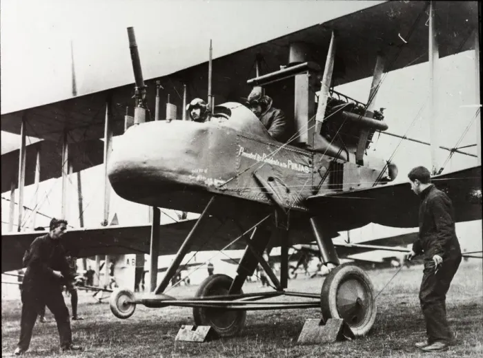 Framed Print : An early Royal Aircraft Factory FE2d Framed Print : An early Royal Aircraft Factory FE2d