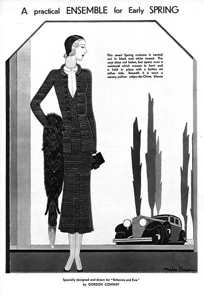 Early Spring fashions by Gordon Conway