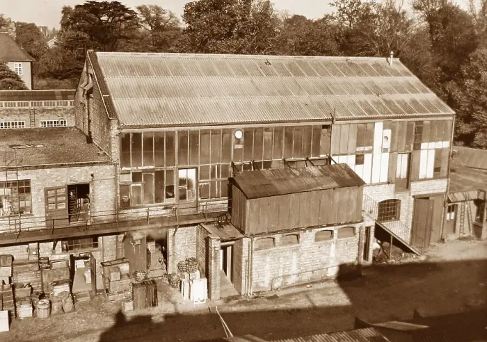 Framed Print : Early studio at Ealing Studios, London Framed Print : Early studio at Ealing Studios, London