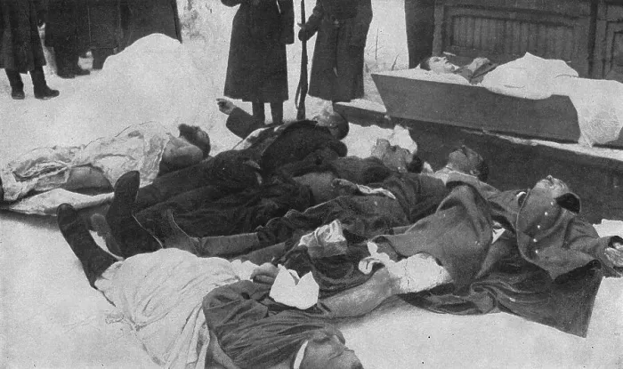 Framed Print : Early victims of the Revolution, Russia Framed Print : Early victims of the Revolution, Russia