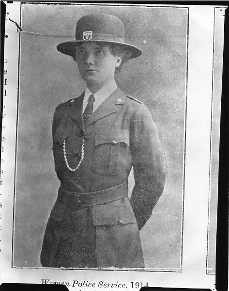 Early woman police officer
