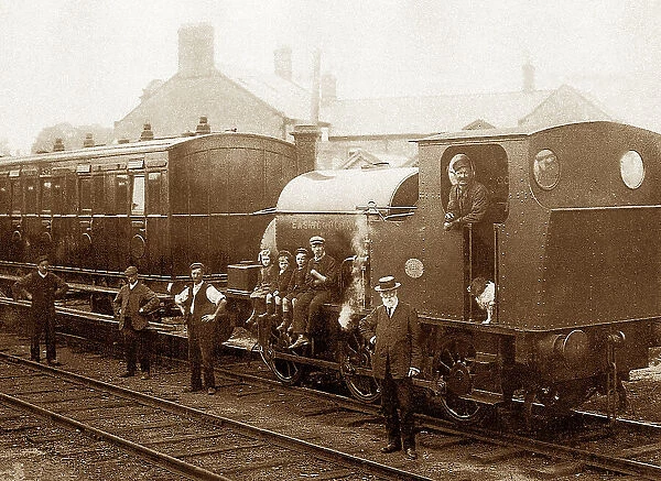 Easingwold Railway Station, early 1900s