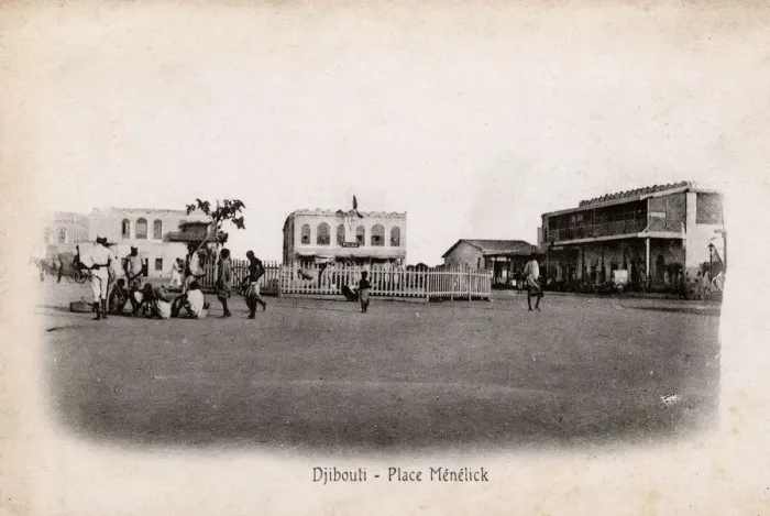 Framed Print : East Africa - Djibouti - Place Menelik Framed Print : East Africa - Djibouti - Place Menelik