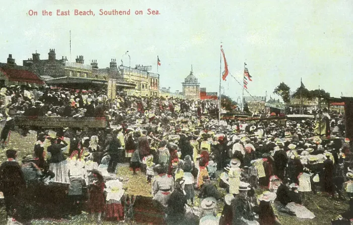 Framed Print : On the East Beach, Southend on Sea, Essex Framed Print : On the East Beach, Southend on Sea, Essex