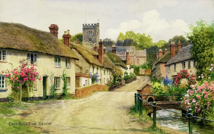 Framed Print : East Budleigh, East Devon Framed Print : East Budleigh, East Devon
