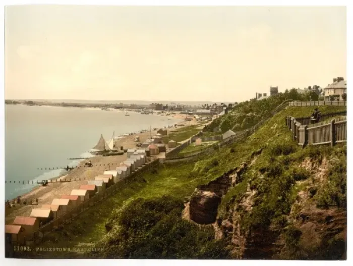 Framed Print : East Cliff, Felixstowe, England Framed Print : East Cliff, Felixstowe, England