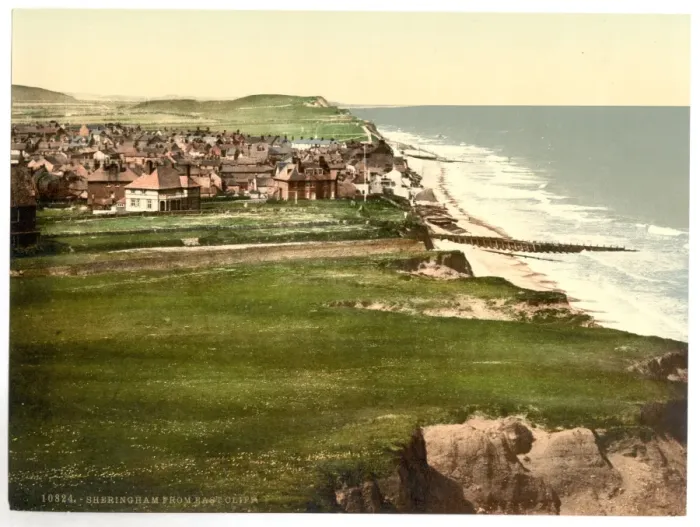 Framed Print : From East Cliff, Sheringham, England Framed Print : From East Cliff, Sheringham, England