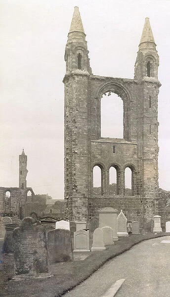 East End of the Cathedral of St Andrew, viewed from the east, St Andrews, Fife, Scotland Date: 1930s