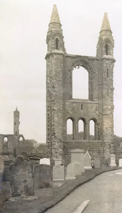 Framed Print : East End of the Cathedral of St Andrew, viewed from the east, St Andrews, Fife, Scotland Date: 1930s Framed Print : East End of the Cathedral of St Andrew, viewed from the east, St Andrews, Fife, Scotland Date: 1930s