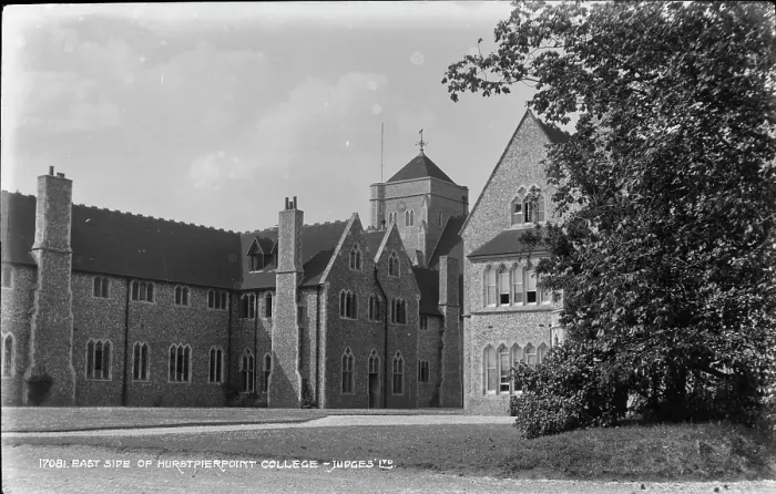 Framed Print : East Side of Hurstpierpoint College