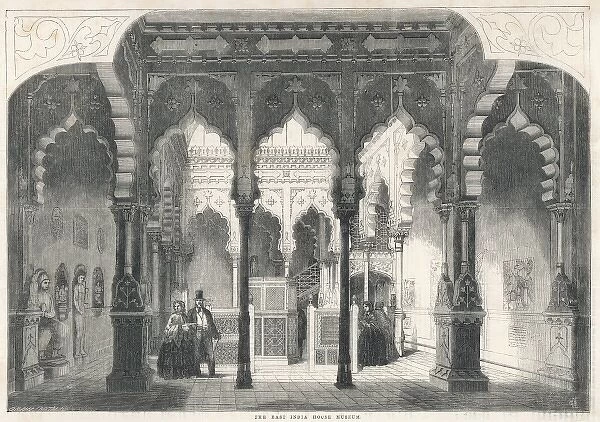 The East India House Museum, London, 1858