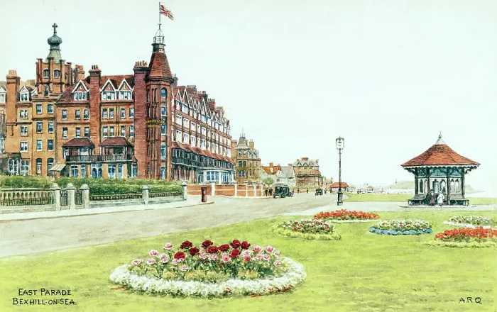 Framed Print : East Parade, Bexhill on Sea, East Sussex Framed Print : East Parade, Bexhill on Sea, East Sussex