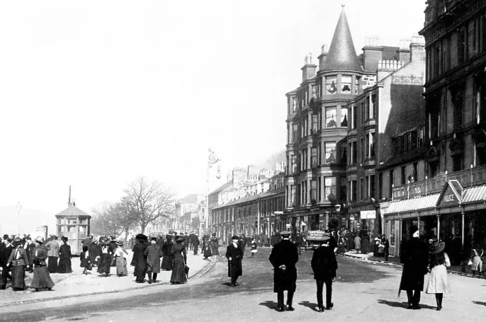 Framed Print : East Princes Street, Rothesay Isle of Bute Framed Print : East Princes Street, Rothesay Isle of Bute