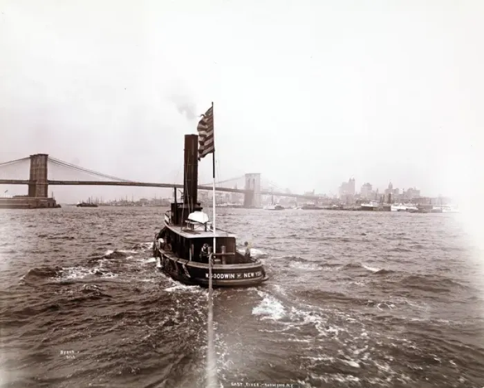 Framed Print : East River Above Brooklyn Bridge, New York Framed Print : East River Above Brooklyn Bridge, New York