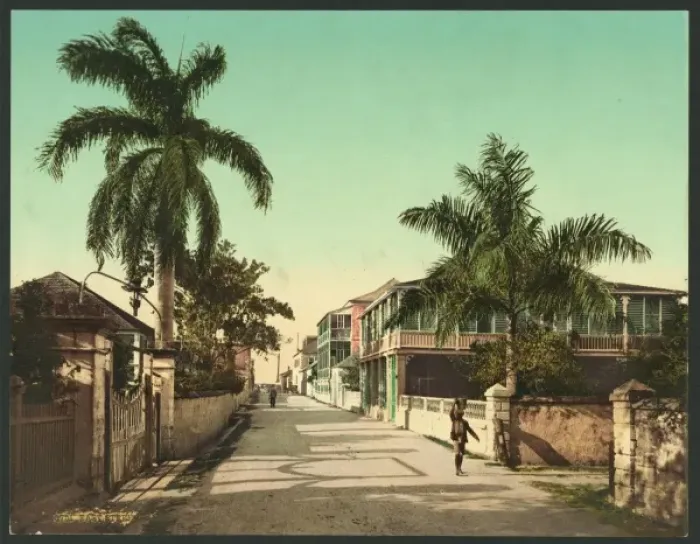 Framed Print : East Street, Nassau, Bahama Islands Framed Print : East Street, Nassau, Bahama Islands