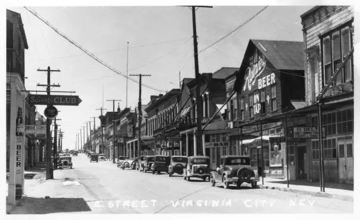 Framed Print : East Street, Virginia City, Nevada, USA Framed Print : East Street, Virginia City, Nevada, USA