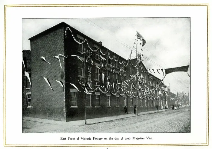 Framed Print : East Front of Victoria Pottery, Alfred Meakin Framed Print : East Front of Victoria Pottery, Alfred Meakin