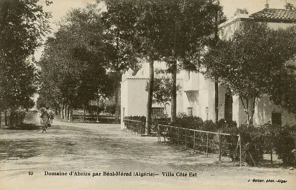 East side of the villa, Abziza Farm, B鮩 M鲥d