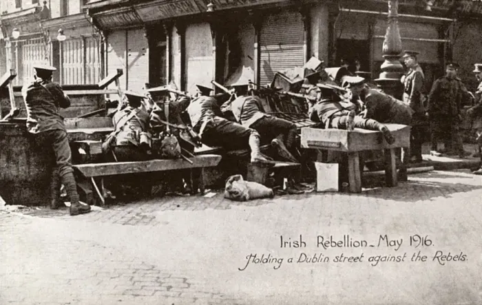Framed Print : The Easter Rising - Dublin, Ireland Framed Print : The Easter Rising - Dublin, Ireland