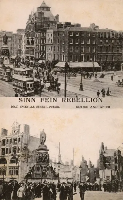 Framed Print : The Easter Rising - Dublin, Ireland Framed Print : The Easter Rising - Dublin, Ireland