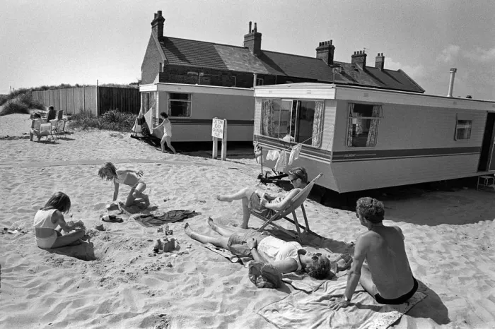 Framed Print : Eastern Caravan Park, Newport, near Great Yarmouth, Norfolk Framed Print : Eastern Caravan Park, Newport, near Great Yarmouth, Norfolk
