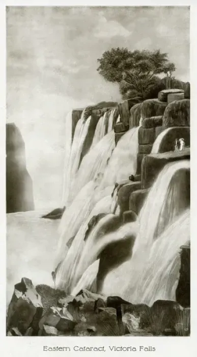 Framed Print : Eastern Cataract, Victoria Falls Framed Print : Eastern Cataract, Victoria Falls