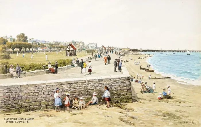 Framed Print : Eastern Esplanade, Ryde, Isle of Wight Framed Print : Eastern Esplanade, Ryde, Isle of Wight