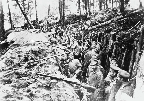 Eastern Front trench, World War I
