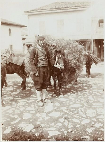 Eastern Turkish Peasant Man and pony