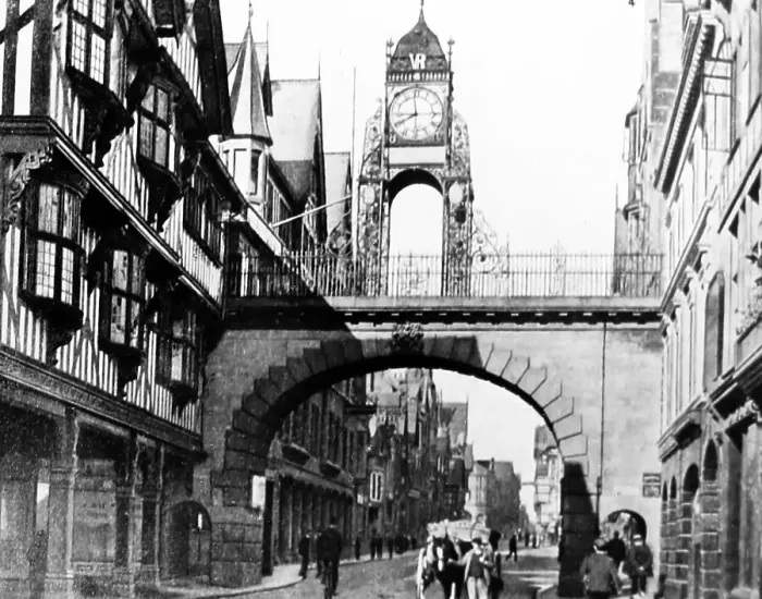 Framed Print : Eastgate, Chester Framed Print : Eastgate, Chester