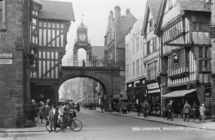 Framed Print : Eastgate in Chester Framed Print : Eastgate in Chester