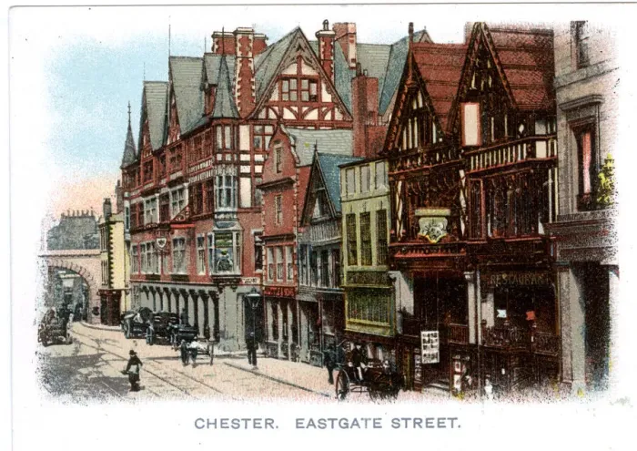 Framed Print : Eastgate Street, Chester Framed Print : Eastgate Street, Chester